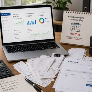 Gebruik software per maand